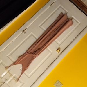 Salmon color halter top jumpsuit